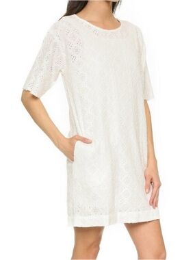White Eyelet Dress